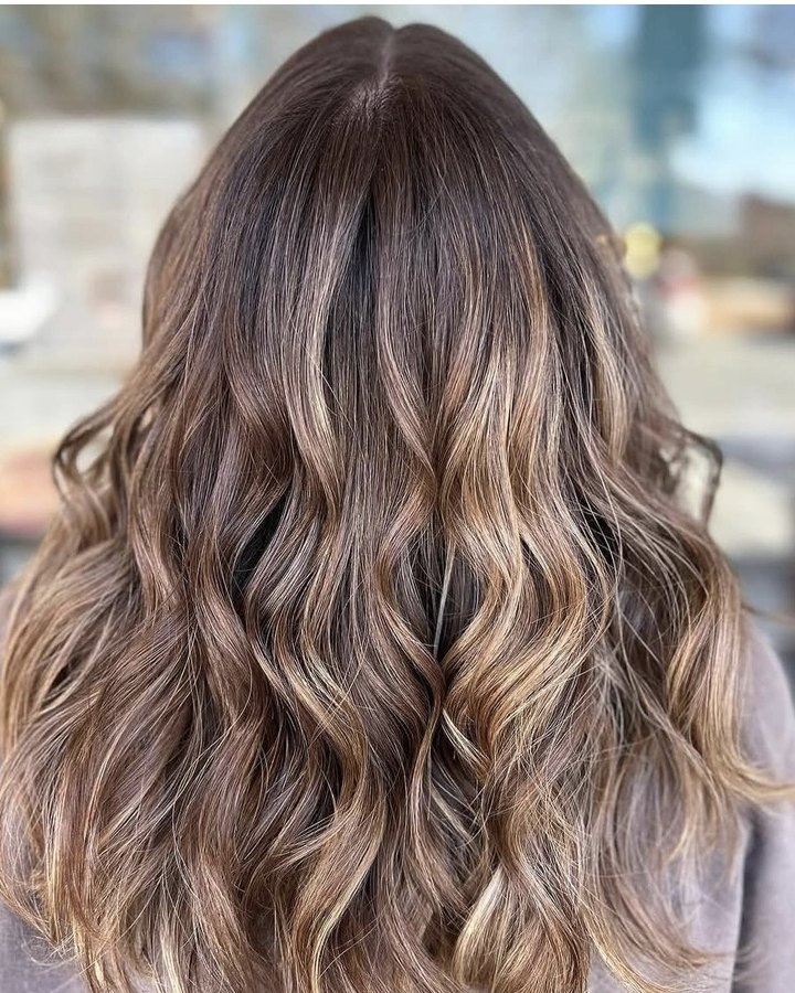 Balayage & dimensional color result at The COLORbar