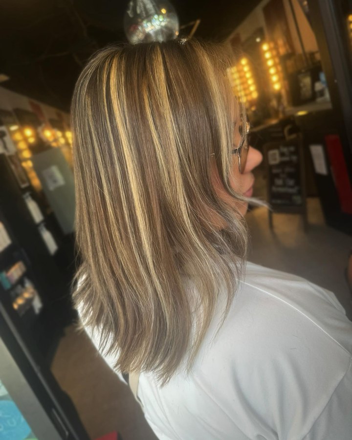 Balayage & dimensional color result at The COLORbar